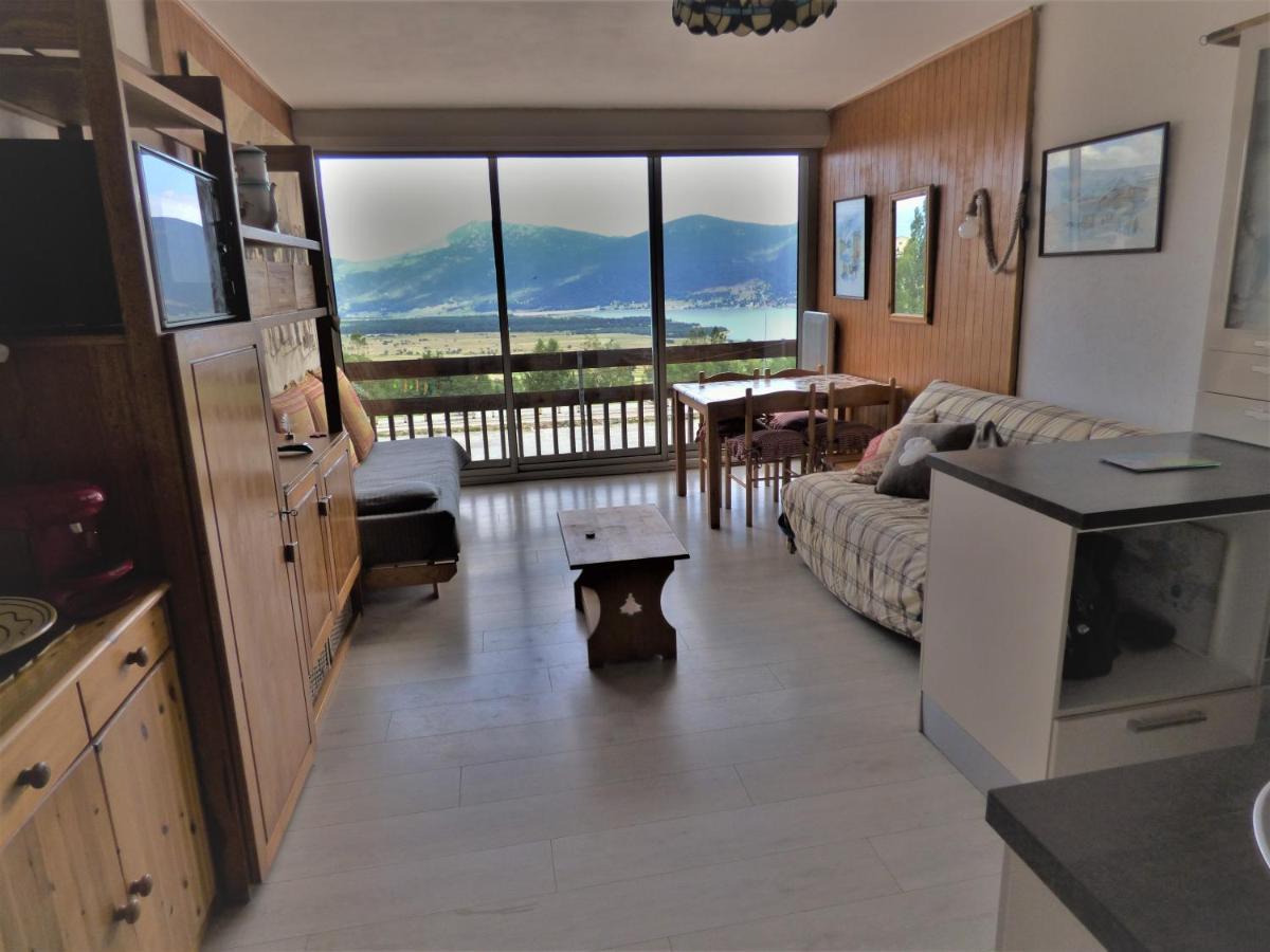 "Les Lupins 10" Residence "Les Lupins" Studio Cabine Pkg-100M Telecabine-Vue Lac, Montagne, Village Лез Англ Екстериор снимка