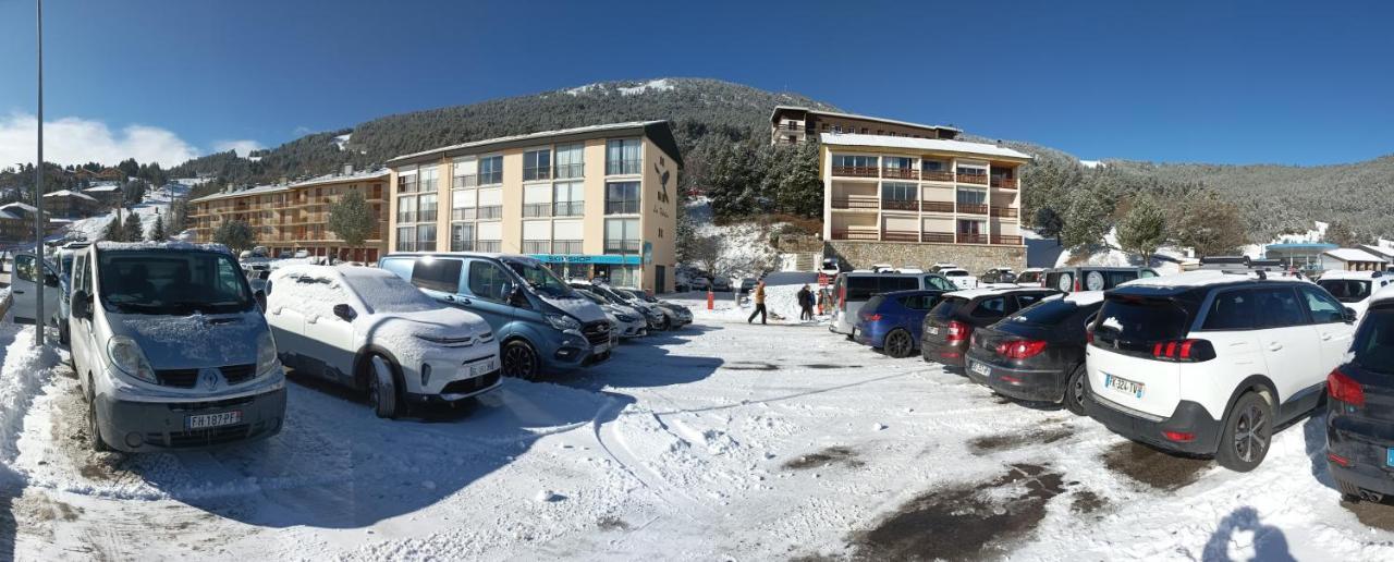 "Les Lupins 10" Residence "Les Lupins" Studio Cabine Pkg-100M Telecabine-Vue Lac, Montagne, Village Лез Англ Екстериор снимка