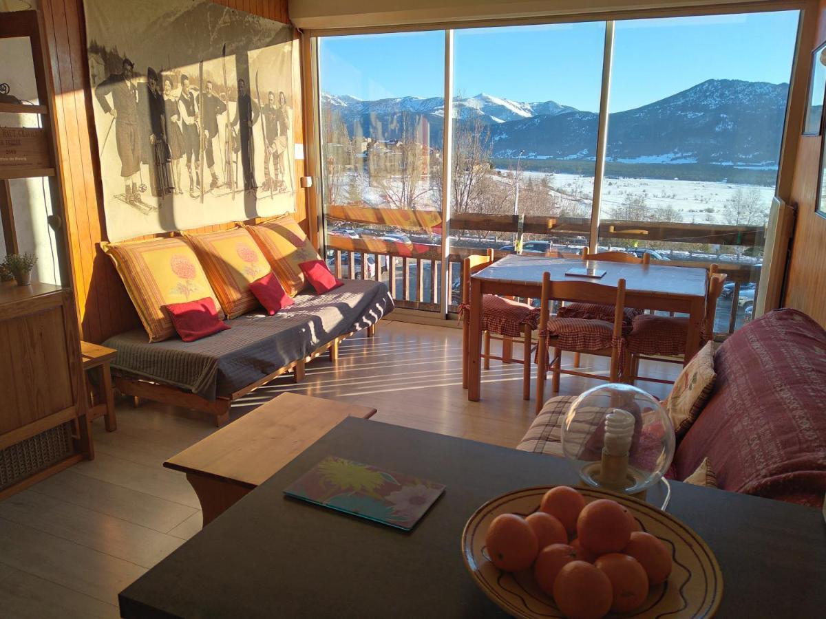 "Les Lupins 10" Residence "Les Lupins" Studio Cabine Pkg-100M Telecabine-Vue Lac, Montagne, Village Лез Англ Екстериор снимка